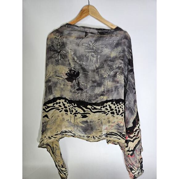 Profile by Gottex 'Sahara' V-Neck One Piece Swimsuit Sz 6 Sand - Picture 4 of 8